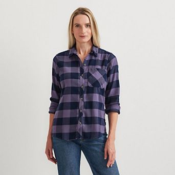Women's Eddie Bauer Field Flex Flannel Shirt