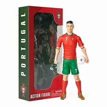 BanboToys Sockers Portugal Cristiano 8" Collectible Soccer Action Figure