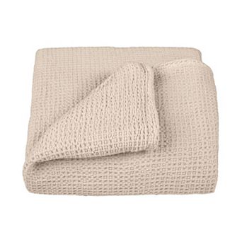 Discover Europe Adelaide Waffle Throw Blanket