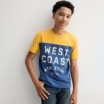 Boys 8-20 Sonoma Goods For Life® Everyday Colorblocked Tee in Regular & Husky