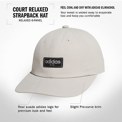 Men's adidas Court Relaxed Strapback Hat
