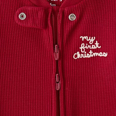 Baby Carter's My First Christmas Sleep & Play Pajamas