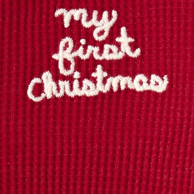 Baby Carter's My First Christmas Sleep & Play Pajamas