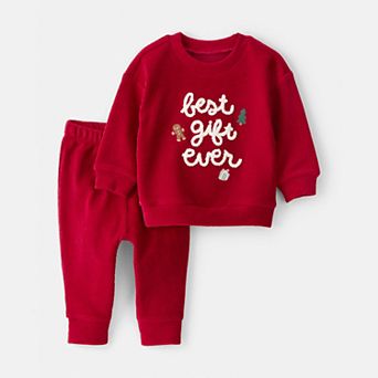 Baby Carter's 2 pc Best Gift Ever Sweater & Pant Set