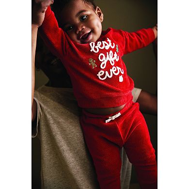 Baby Carter's 2-pc. Best Gift Ever Sweater & Pant Set