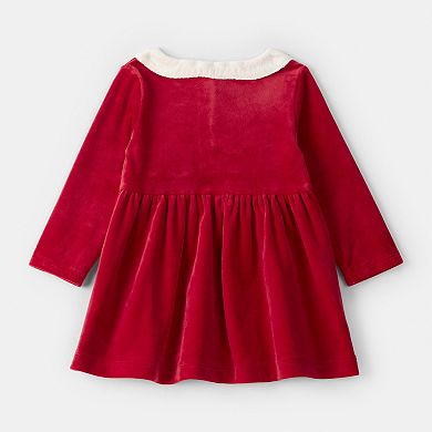 Baby Girls Carter's 2-pc. Santa Dress & Tights Set