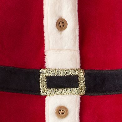 Carter's 2-Pc. Santa Holiday Long-Sleeve Tee & Pant Set