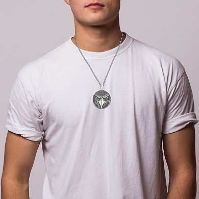 Men's Menster Sterling Silver Oxidized Eagle Pendant Necklace