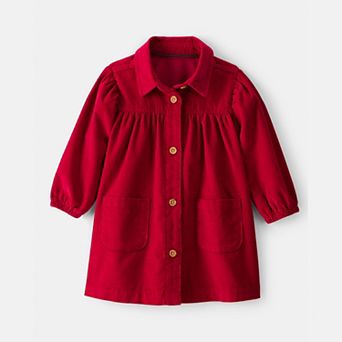 Baby Girl Carter's Long-Sleeve Corduroy Dress