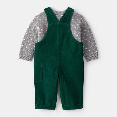 Baby Boy Carter's 2-pc. Sweater & Overall Set