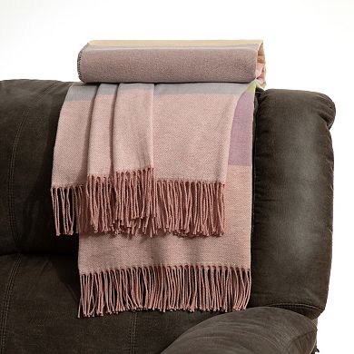Discover Europe - Made in Italy La Limonaia Tessuti Striped Throw Blanket