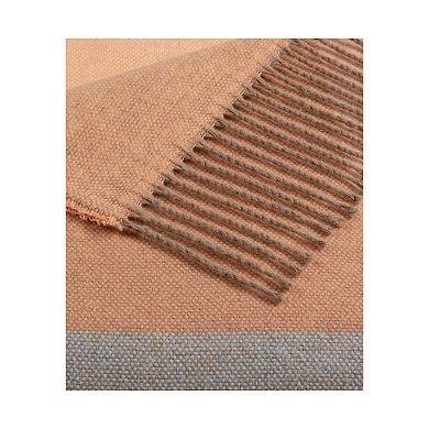 Discover Europe - Made in Italy La Limonaia Tessuti Block Check Throw Blanket