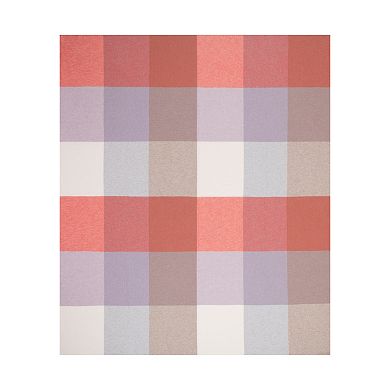 Discover Europe - Made in Italy La Limonaia Tessuti Block Check Throw Blanket