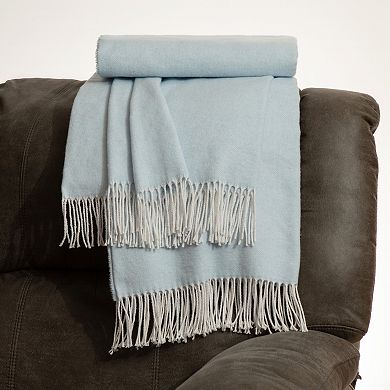 Discover Europe - Made in Italy La Limonaia Tessuti Birdseye Throw Blanket