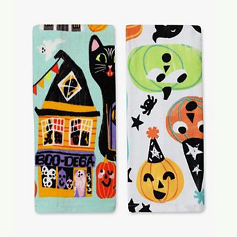 Celebrate Together™ Halloween Spooky Town 2 pk Kitchen Towels