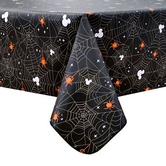 Celebrate Together™ Halloween Disney's Mickey Mouse Spiderweb PEVA Tablecloth