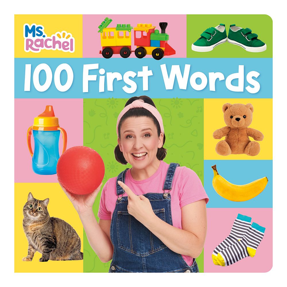 100 First Words by Ms. Rachel Children's Board Book