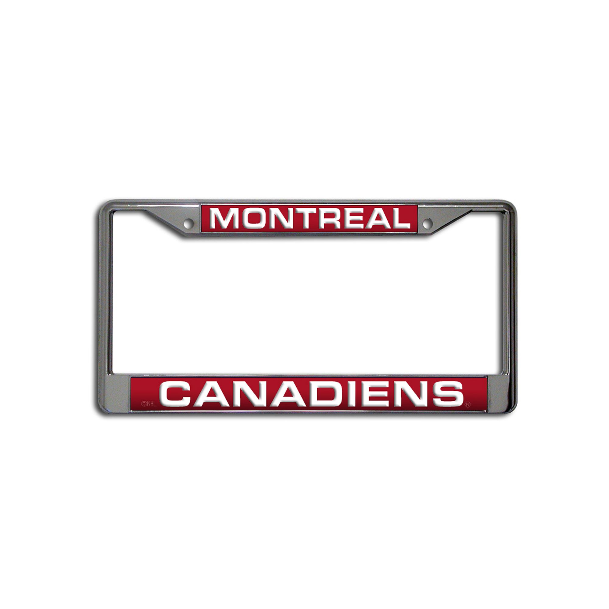 Montreal Canadiens License Plate Frame, Do Not Use