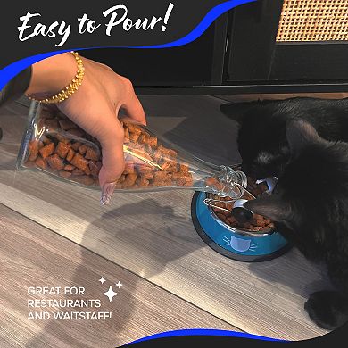 Nevlers 17 oz Teardrop Swing Top Glass Bottle Set (Pack of 12)