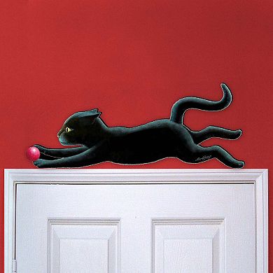 12-inch Black Cat Home Decor Outdoor Decor by L. Seeley - Pet Decor