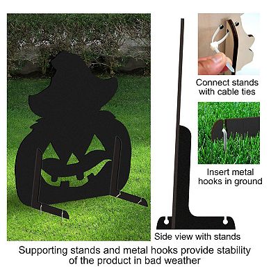 Harvest Pumpkin Halloween 36" Tall Outdoor Decor by G. DeBrekht Thanksgiving Halloween Décor