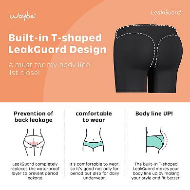 Waybe PerfectFit Boyshort Panty: Women's Underwear (2 pack)