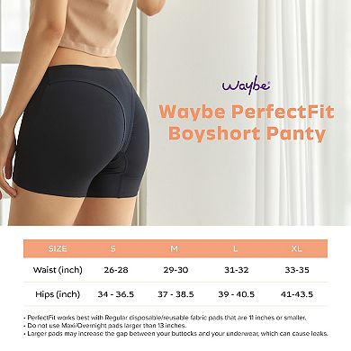 Waybe PerfectFit Boyshort Panty: Women's Underwear (2 pack)