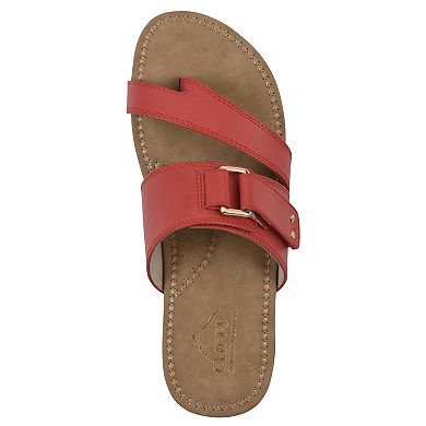 Cliffs by White Mountain Fancify Women's Slip-on Sandals