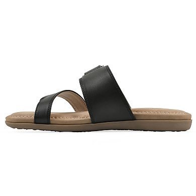 Cliffs by White Mountain Fancify Women's Slip-on Sandals
