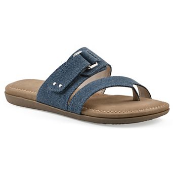 Cliffs by White Mountain Fancify Women's Slip-on Sandals