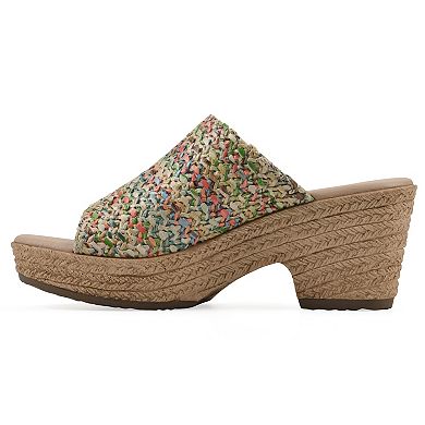 Cliffs by White Mountain Biando Women's Wedge Sandals