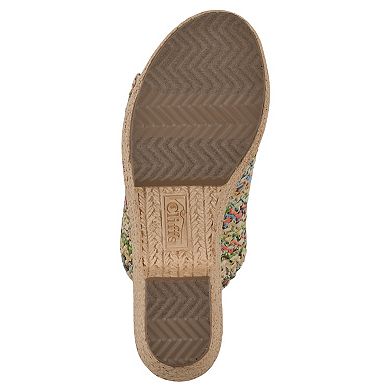 Cliffs by White Mountain Biando Women's Wedge Sandals