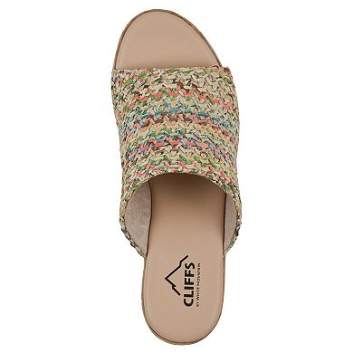 Cliffs by White Mountain Biando Women's Wedge Sandals