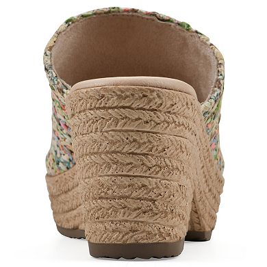 Cliffs by White Mountain Biando Women's Wedge Sandals