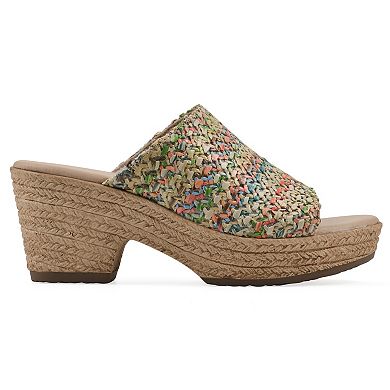 Cliffs by White Mountain Biando Women's Wedge Sandals
