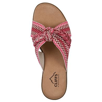 Cliffs by White Mountain Blinding Women's Slide Sandals