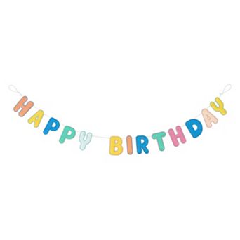 The Big One® Kids English Happy Birthday Felted Garland