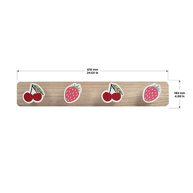 The Big One® 4 Hook Fruit Wall Decor