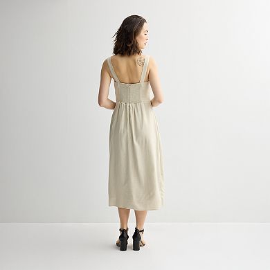 Women's Nine West Midi Overlay Dress