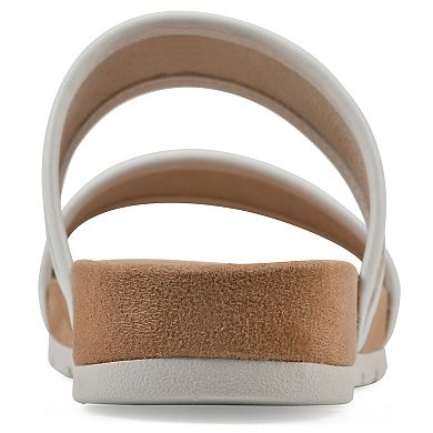 Cliffs by White Mountain Tropical Women's Slide Sandals