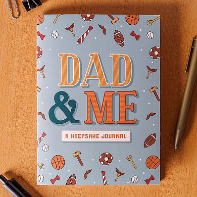 Pulsar Keepsake Journal Dad and Me Prompt Stationery