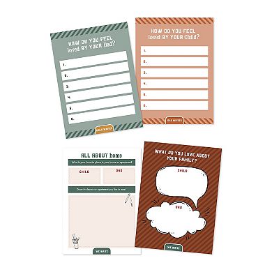 Pulsar Keepsake Journal Dad and Me Prompt Stationery