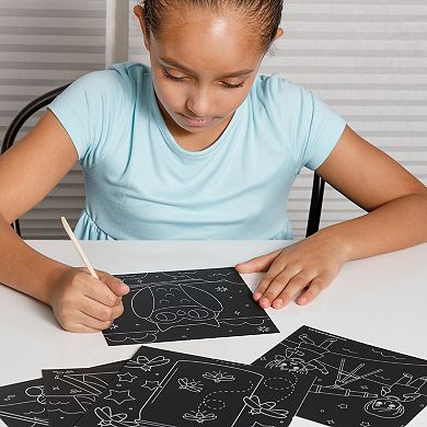 Pulsar Summer Nights Glow in the Dark Scratch Art