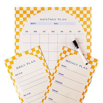 Pulsar Magnetic Calendar 3-pk. Planner Set