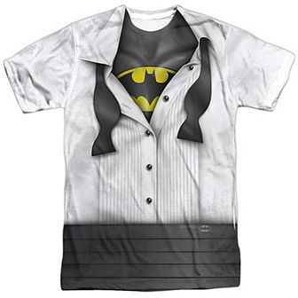 Men's Batman I'm Batman Shirt and Tie Sublimated Graphic Tee
