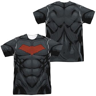 Men's Batman Red Hood Suit Sublimated Graphic Tee