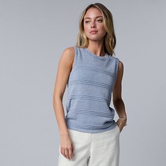 Women's Simply Vera Vera Wang Sweater Tank Top