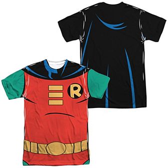 Men's Batman Robin Comic Sublimated Graphic Tee