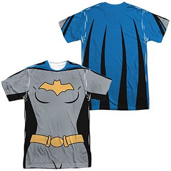 Men's Batman Batgirl Sublimated Graphic Tee
