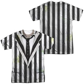 Men's Beetlejuice Costume Sublimated Graphic Tee